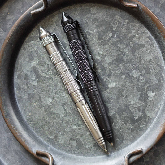 Outdoor Tactical Pen. Metal with black ink, for walking and survival